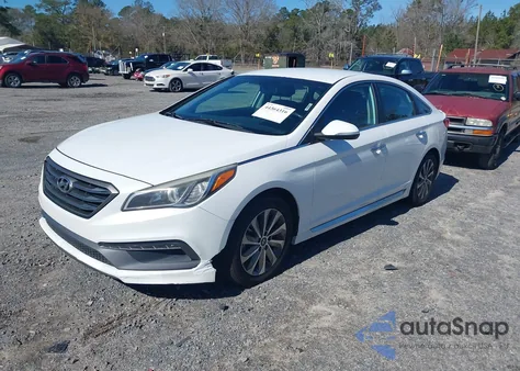 2016 Hyundai Sonata Sport z USA, uszkodzony, nr VIN 5NPE34AF1GH268284